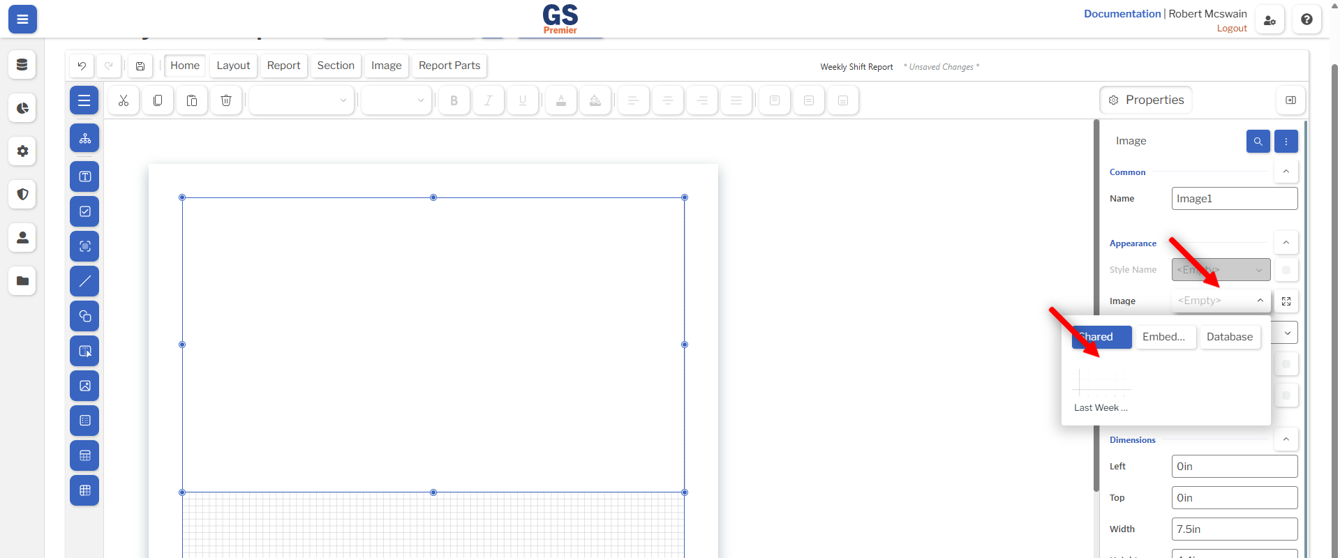 Pareto Chart An image showing the pareto chart in the image shared overlay