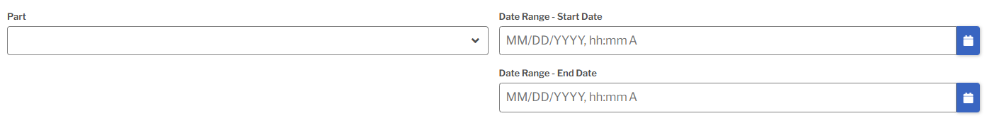 Parameter Dashboard Item Parameter Dashboard Item